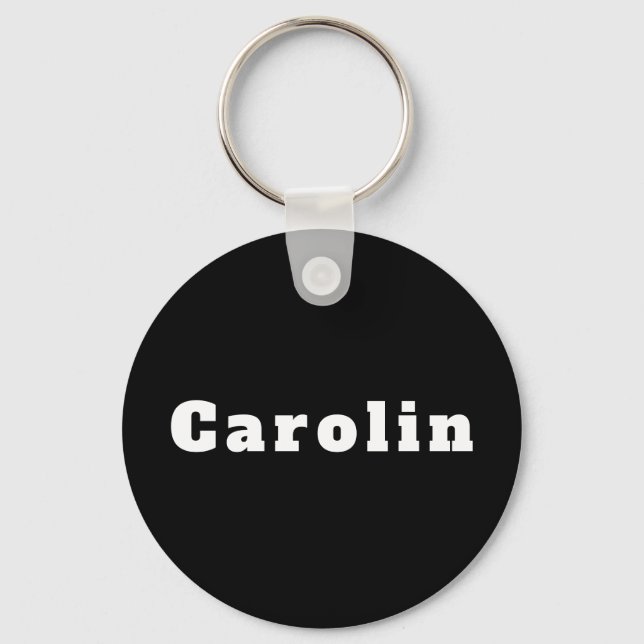 carolin keychain (Front)