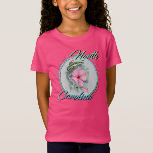 Carolina Anole & Hibiscus T-Shirt