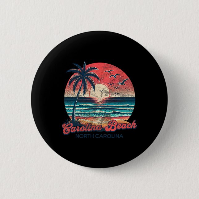 Carolina Beach _2  Button (Front)