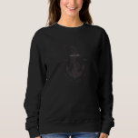 Carolina Beach NC Summertime Vacationing Anchor Sn Sweatshirt