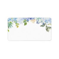 Carolina Bloom Watercolor | Blank Address
