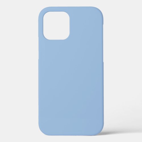 Carolina Blue Solid Color iPhone 12 Case