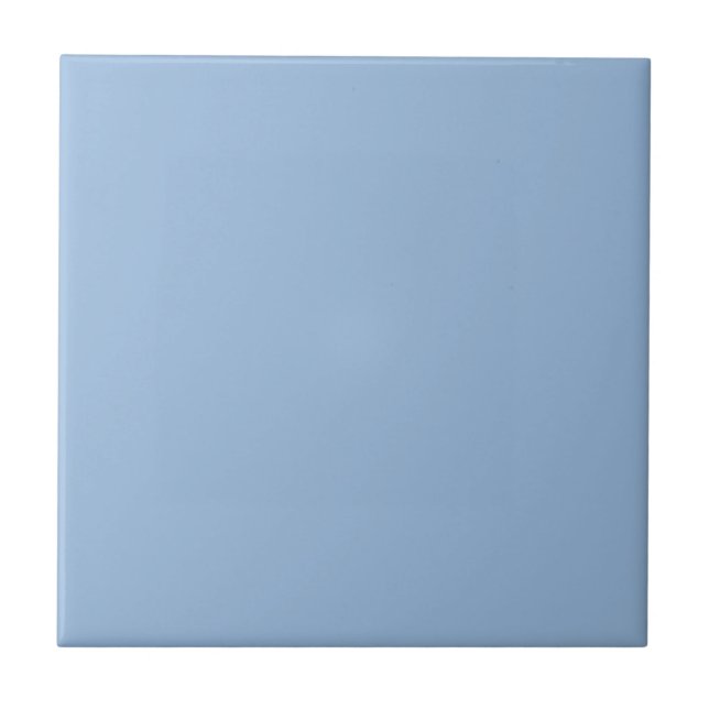 Carolina Blue Solid Color Ceramic Tile (Front)