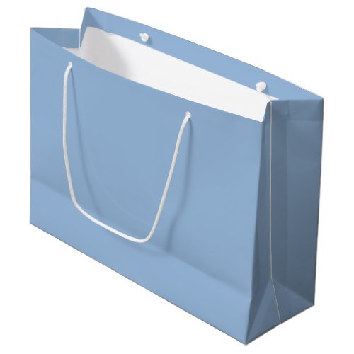Carolina Blue Solid Color Large Gift Bag