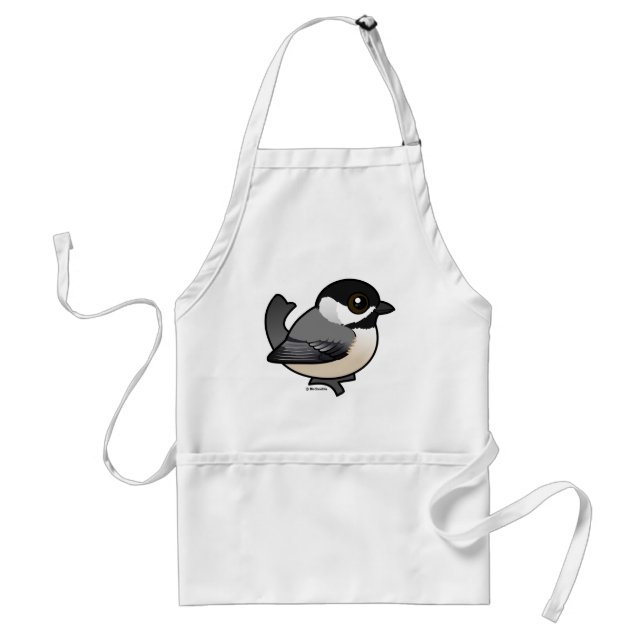 Carolina Chickadee Adult Apron (Front)