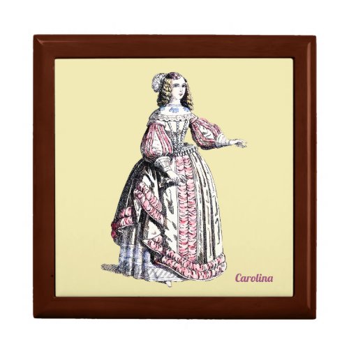 CAROLINA COSTUMES  Catherine of Portugal  1666  Gift Box