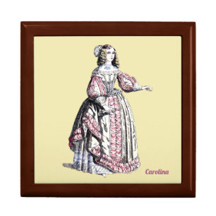 CAROLINA COSTUMES ~ Catherine of Portugal ~ 1666 ~ Gift Box