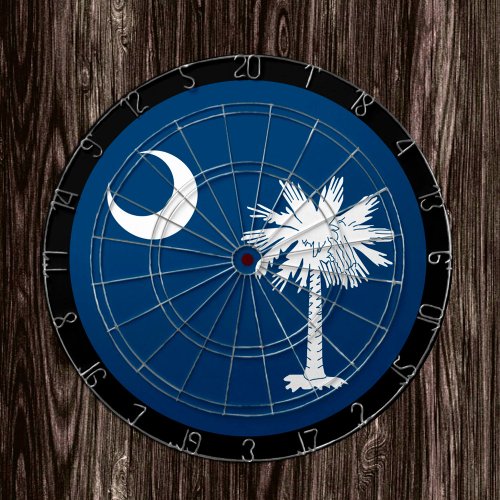 Carolina Flag Dartboard  South Carolina  game