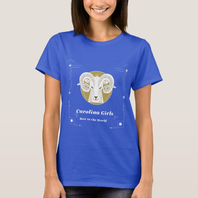 Carolina Girls Best in the World T-Shirt (Front)