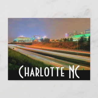 carolina panthers postcard