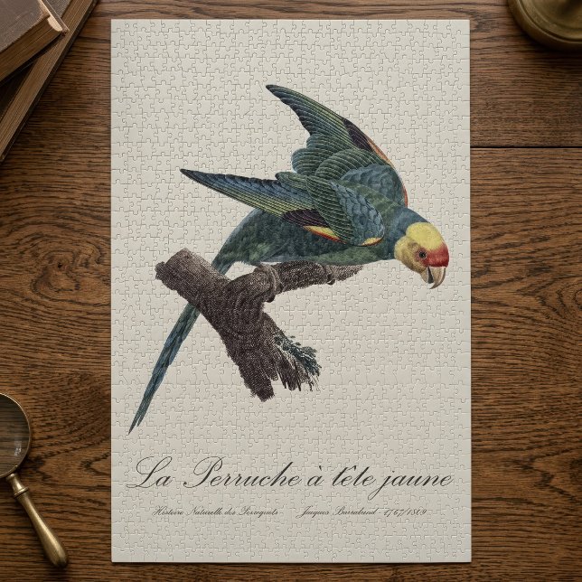 Carolina parakeet, Conuropsis carolinensis Jigsaw Puzzle (Carolina parakeet, Conuropsis carolinensis. Jigsaw Puzzle)