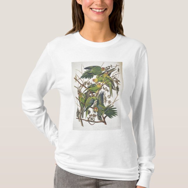 Carolina Parakeet, from 'Birds of America', 1829 T-Shirt (Front)