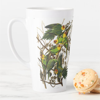 Carolina Parrot by John James Audubon Latte Mug