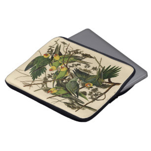 Carolina Parrot from Audubon's Birds of America Laptop Sleeve