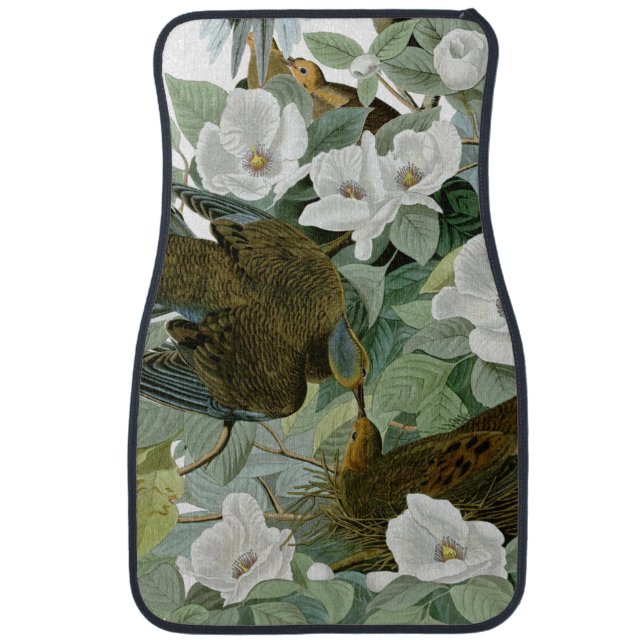 Carolina Pigeon Audubon Morning Dove Bird Car Mat (Front)