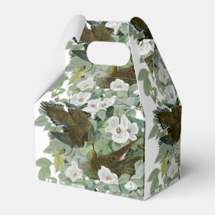 Carolina Pigeon Audubon Morning Dove Bird Favor Boxes
