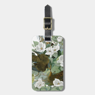 Carolina Pigeon Audubon Morning Dove Bird Luggage Tag