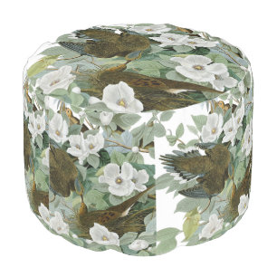 Carolina Pigeon Audubon Morning Dove Bird Pouf