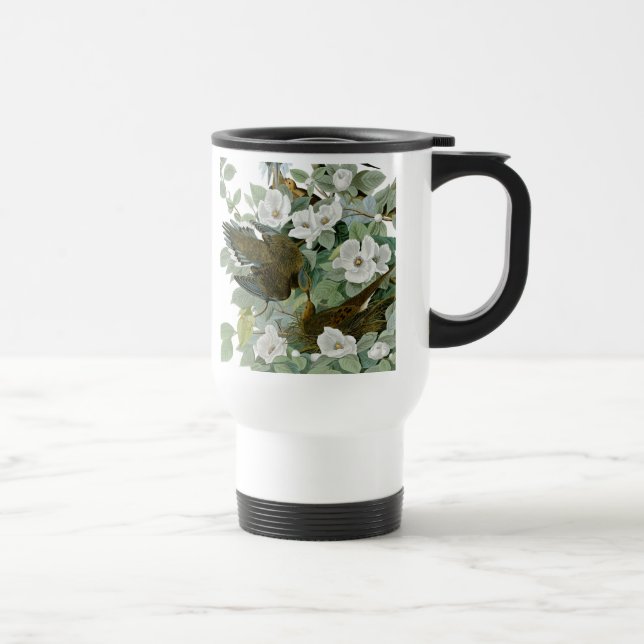 Carolina Pigeon Audubon Morning Dove Bird Travel Mug (Right)