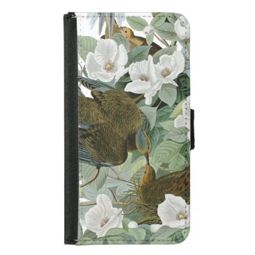 Carolina Pigeon Audubon Morning Dove Samsung Galaxy S5 Wallet Case