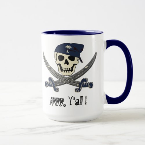 Carolina Pirate Coffee Mug