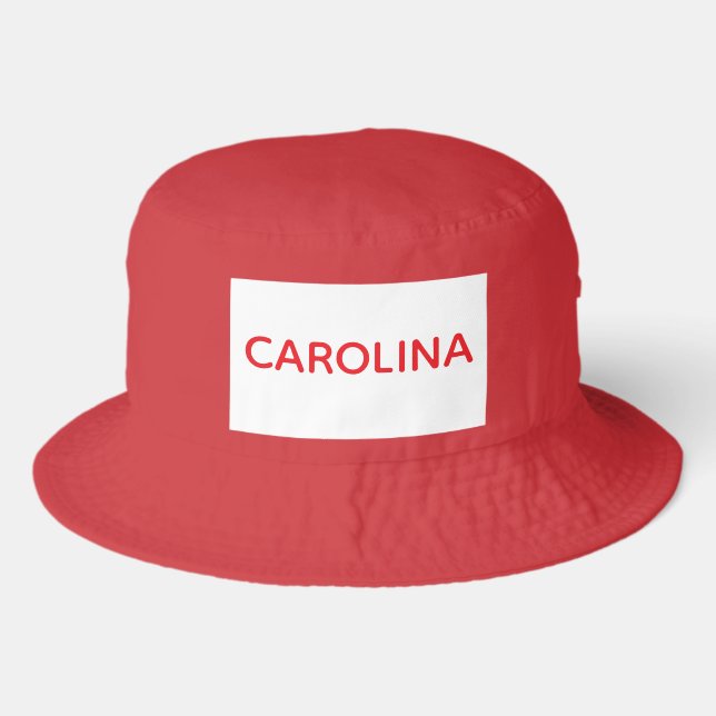 Carolina Red Bucket Hat (Front)