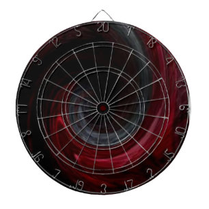 Carolina Swirl Design Dart Board