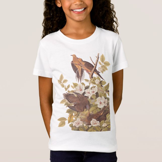 Carolina Turtle Dove Girl's t-shirt (Front)