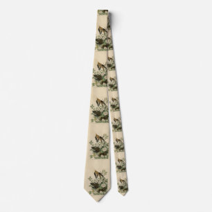 Carolina Turtle Dove Mourning Dove Audubon's Birds Neck Tie