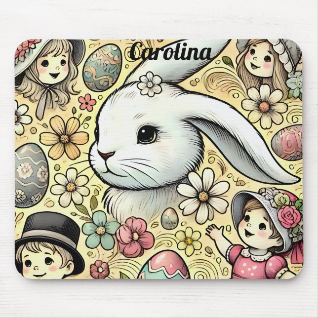 CAROLINA ~ Vintage Easter ~  Mouse Pad (Front)