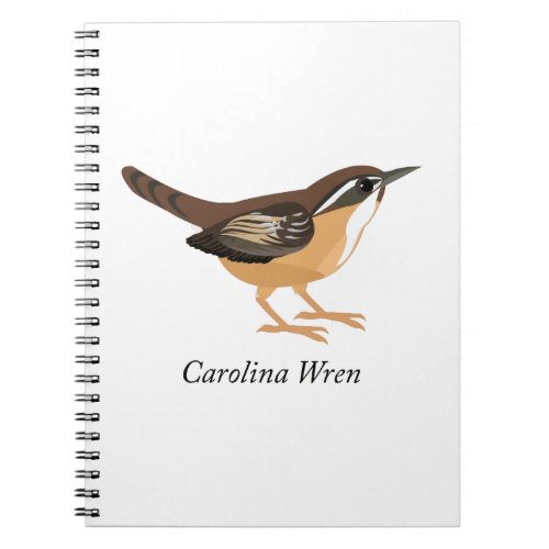 Carolina Wren Notebook