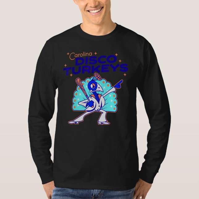 Carolinas Disco Turkeys T-Shirt (Front)