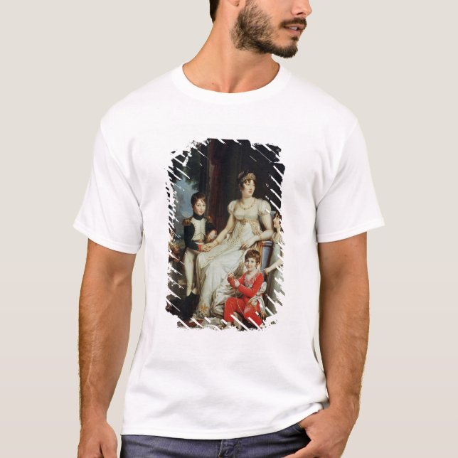 Caroline Bonaparte  and her Children T-Shirt (Front)
