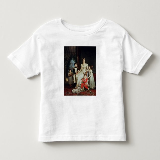 Caroline Bonaparte  and her Children Toddler T-shirt (Front)