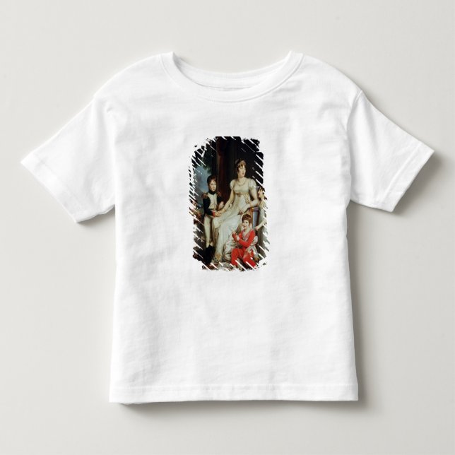 Caroline Bonaparte  and her Children Toddler T-shirt (Front)