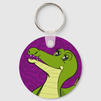 Caroline Crocodile Keychain