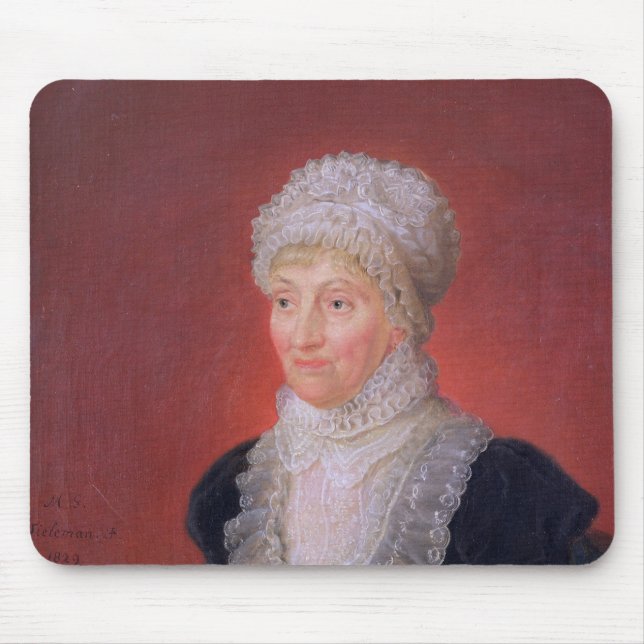 Caroline Herschel , 1829 Mouse Pad (Front)