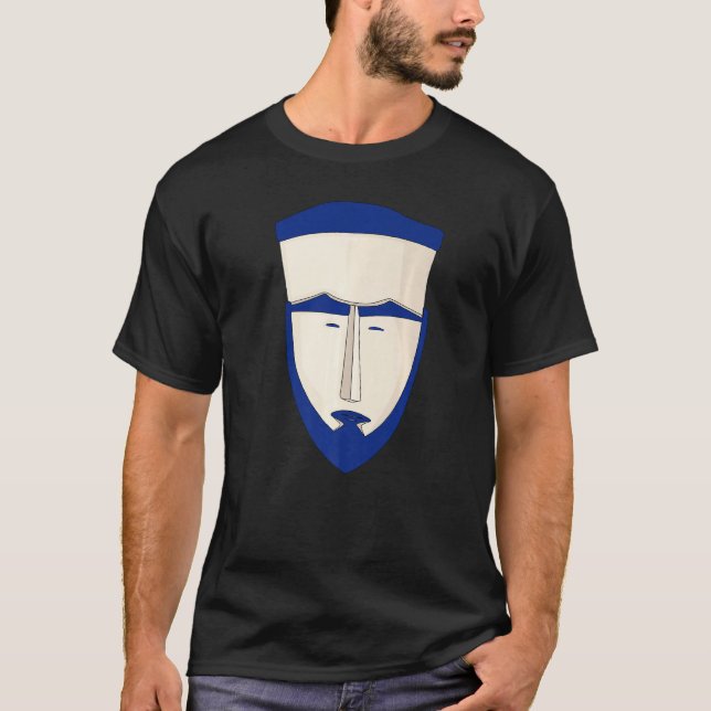 Caroline Islands Carolines Tribal Face Mask T-Shirt (Front)