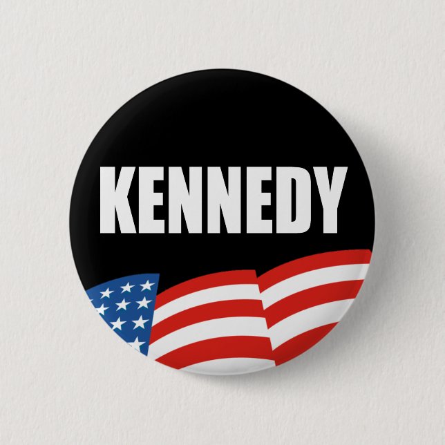 CAROLINE KENNEDY Election Gear Button (Front)