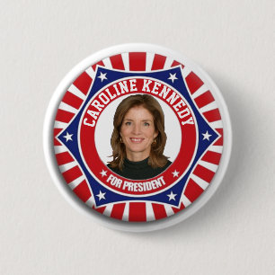 Caroline Kennedy for President 202 Button