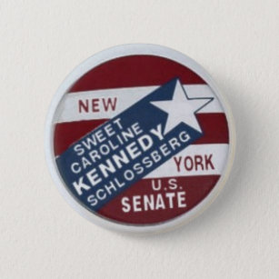Caroline Kennedy Schlossberg NY Senate Button