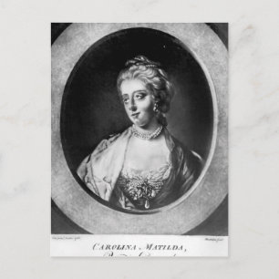 Caroline Matilda, Queen of Denmark and Norway Postcard