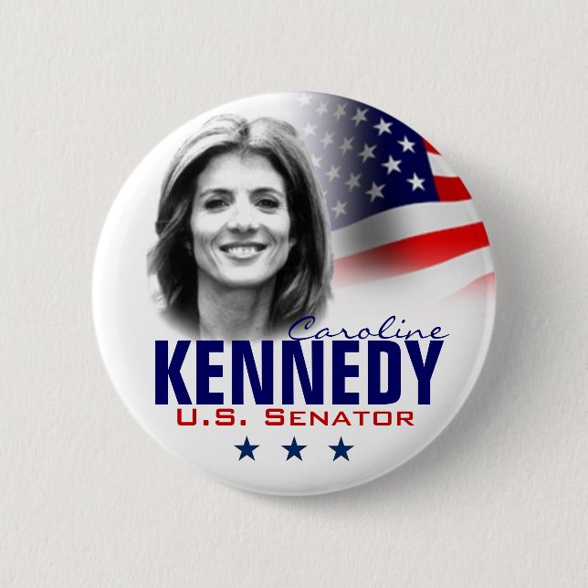 Caroline Pinback Button (Front)
