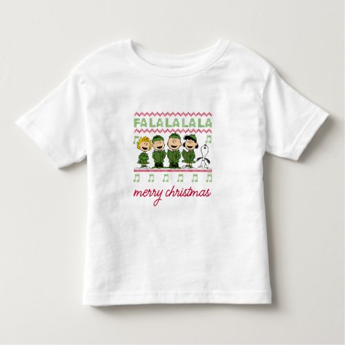 Caroling Christmas Sweater Graphic