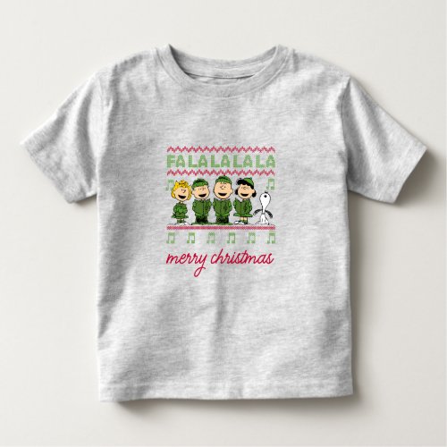 Caroling Christmas Sweater Graphic