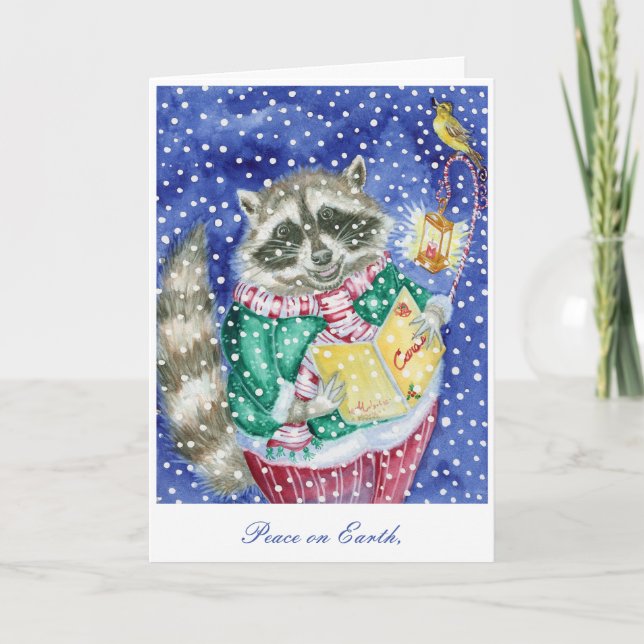 "Caroling" Holiday Card (Front)