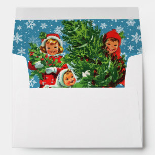 Caroling Kids Envelope