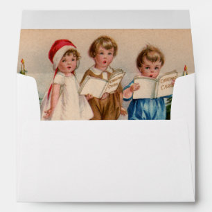 Caroling Kids Envelope