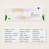 Caroling Lilies (Front & Back)