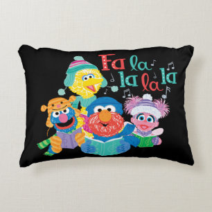 Caroling Sesame Street Accent Pillow